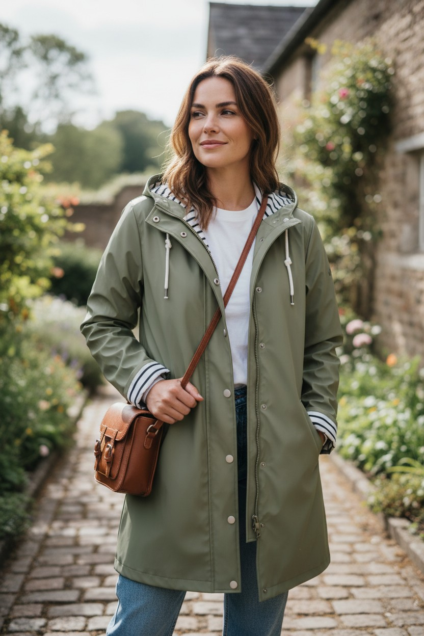 Parka Goelette tilleul