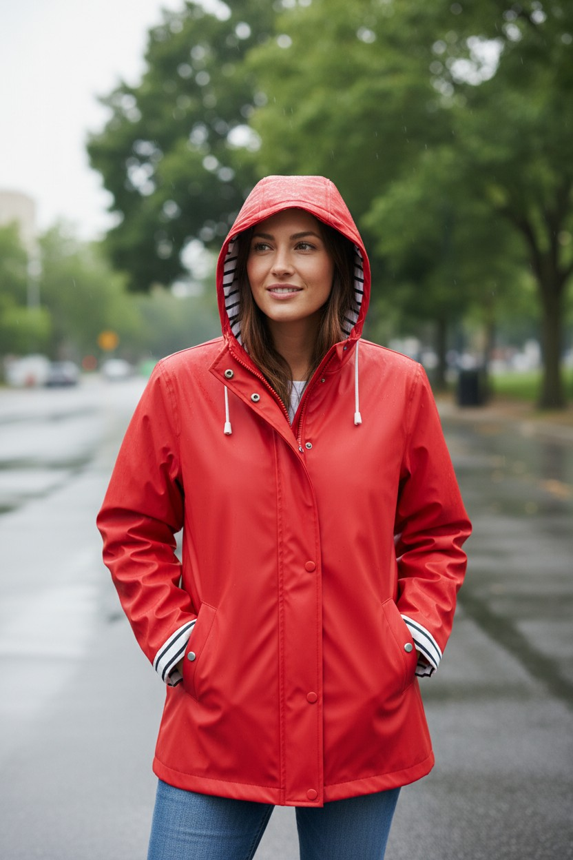 Parka Goelette rouge